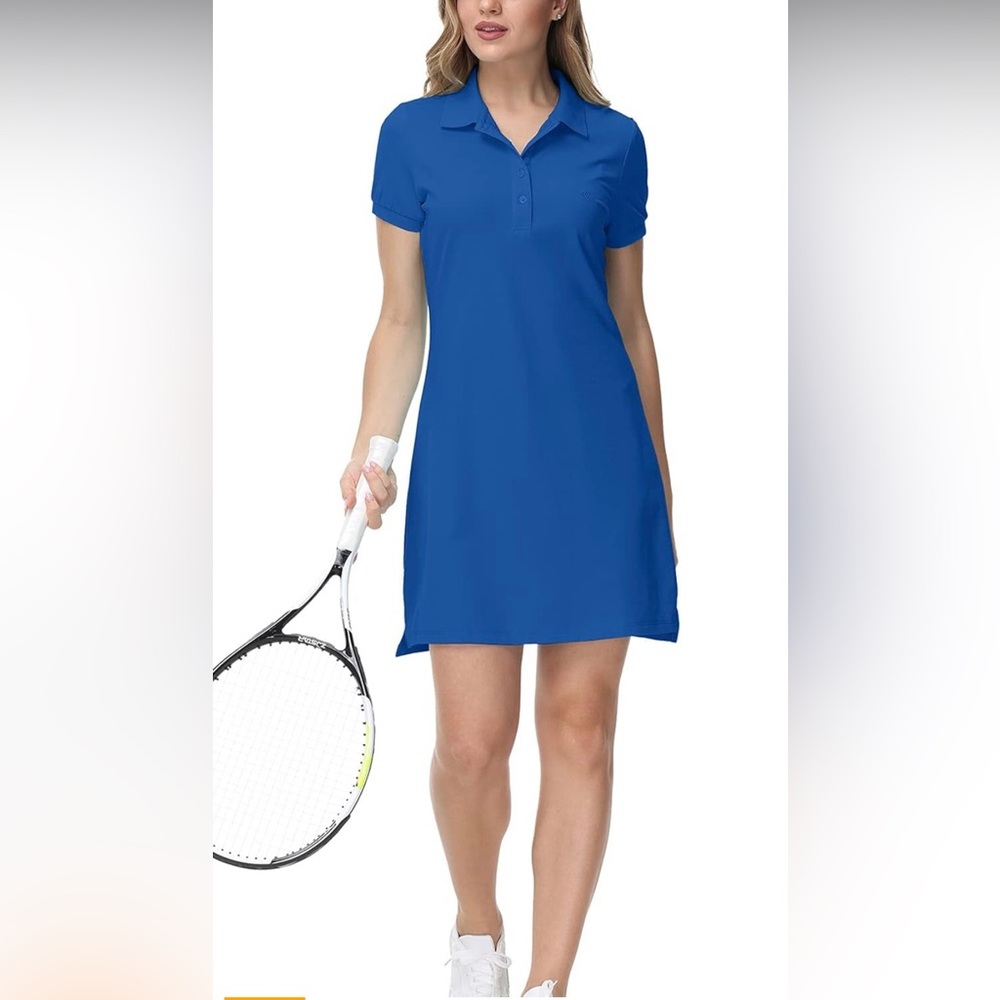 MOFIZ Athletic Dress Blue  size M | Tennis| PickleBall | Golf| Preppy | Classic